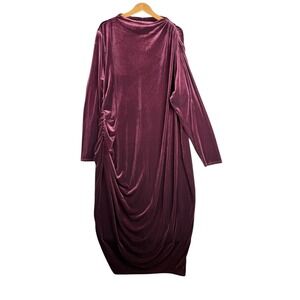 ashley graham purple dress Ashley Graham Spikes Up Her Life In A Chet Lo Minidress